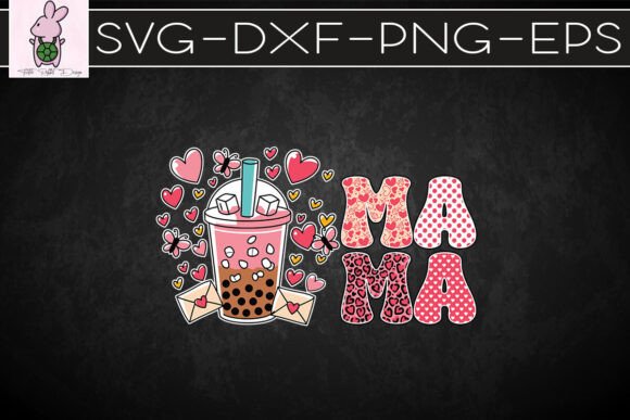 Mama Valentine s Day Coffee Cup SVG