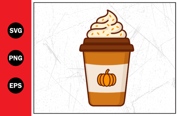 Pumpkin Spice Hot Chocolate Cup Svg Png: Graphics for Local Branding